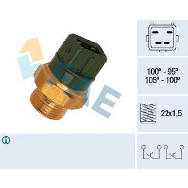 FAE Temperaturschalter, Kühlerlüfter FAE Temperaturschalter, Kühlerlüfter