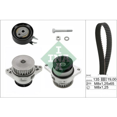 530 0166 30 Wasserpumpe + Zahnriemensatz 530 0166 30 Wasserpumpe + Zahnriemensatz