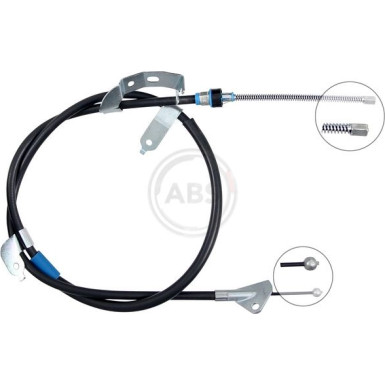 A.B.S. Seilzug, Feststellbremse K15010 A.B.S. Seilzug, Feststellbremse K15010