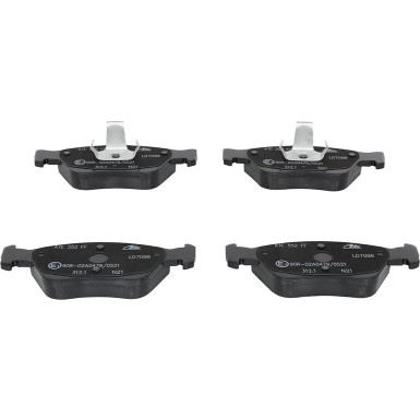 Bremsbelagsatz Db P. W202/W210 95-03 Keramik | 13.0470-7086.2