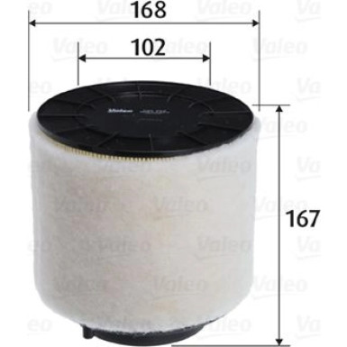VALEO Luftfilter | 585759