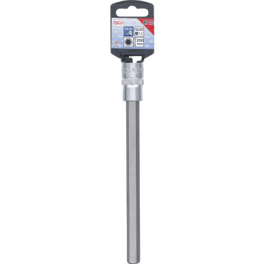BGS Bit-Einsatz | Länge 200 mm | Antrieb Innenvierkant 12,5 mm (1/2"""") | Innensechskant 12 mm | 4280