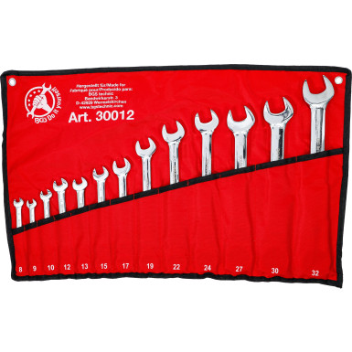 BGS Ratschenring-Maulschlüssel-Satz flexible Köpfe SW 8 - 32 mm 13-tlg BGS Do it yourself 30012