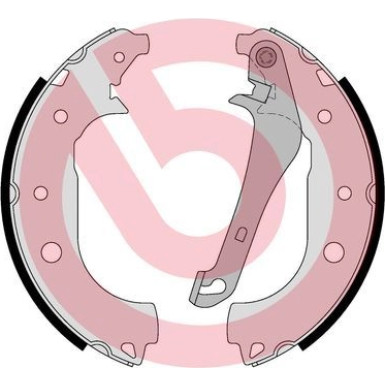 Bremsbackensatz HA FORD Ecosport 11 ESSENTIAL LINE S 24 552 Bremsbackensatz HA FORD Ecosport 11 ESSENTIAL LINE S 24 552