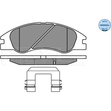 Bremsbelagsatz Kia P. Cerato 04- Mit Sensor | 025 242 1817/W
