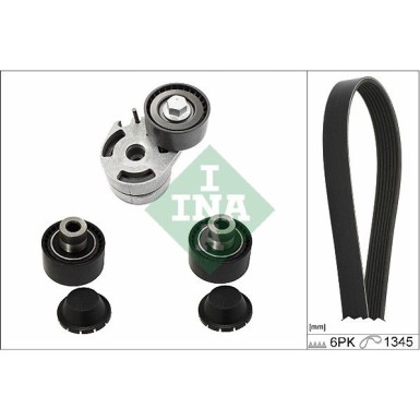 INA Keilrippenriemensatz 529 0186 10