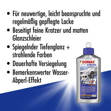Sonax Xtreme Polish & Wax 2 250ml XTREME Polish+Wax 2 02071000