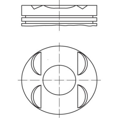 MAHLE ORIGINAL Kolben MAHLE ORIGINAL Kolben