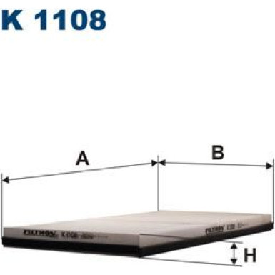 FILTRON Filter, Innenraumluft | K 1108