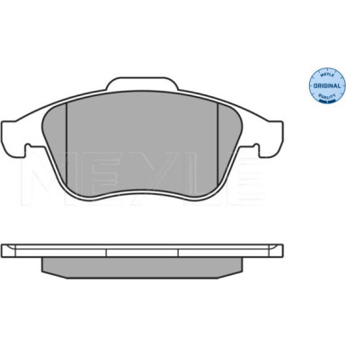Bremsbelagsatz Renault P. Laguna 07-/Megane 08-/Scenic 09 | 252471018