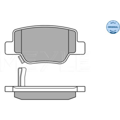 Bremsbelagsatz Toyota T. Verso 09- Mit Sensor | 025 249 2616/W