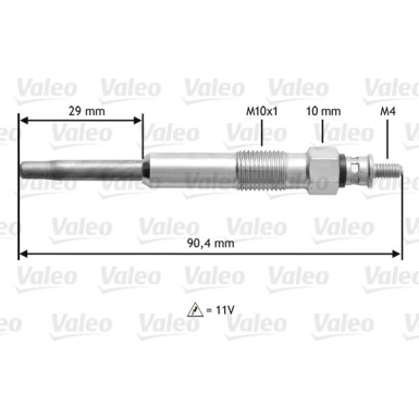 VALEO Glühkerze VALEO Glühkerze