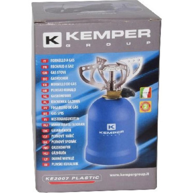 94304 Camping Kocher Gaskocher, 21cm für Gaskartusche