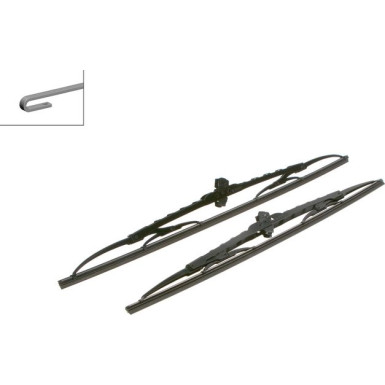 Scheibenwischer 530/475Mm | TWIN-Standard | 3397118405