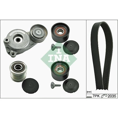INA Keilrippenriemensatz 529 0050 20