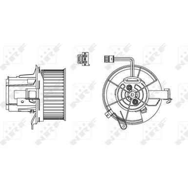 NRF Innenraumgebläse NRF Innenraumgebläse
