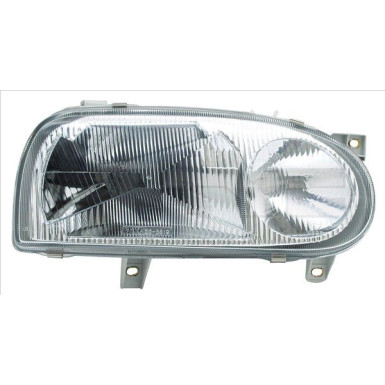 Scheinwerfer R H1/H1 +/-LWR | VW GOLF III GT/GTI/VR6 8,91-7,97 | 7222,513,6