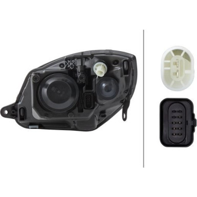 SCHEINWERFER R HELLA | SKODA FABIA II 12,06-2,10/ROOMSTER 9,06-2,10 | 1EL 247 025-261 SCHEINWERFER R HELLA | SKODA FABIA II 12,06-2,10/ROOMSTER 9,06-2,10 | 1EL 247 025-261