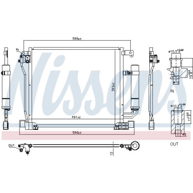 Kondensator PKW Nissan Juke 10 FIRST FIT 940555
