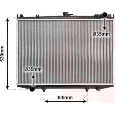 VAN WEZEL Kühler, Motorkühlung 13002041