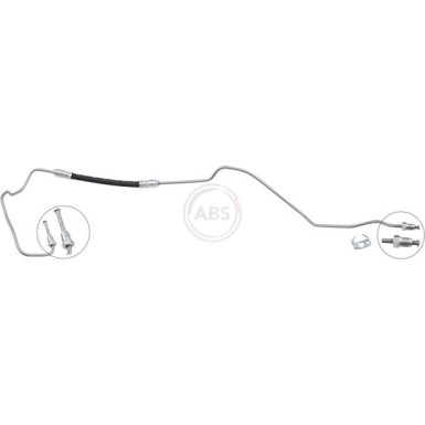 A.B.S. Bremsschlauch | SL 1256