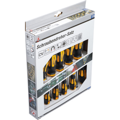 BGS Schraubendreher-Satz T-Profil (für Torx) T6 - T40 11-tlg BGS Do it yourself 7844