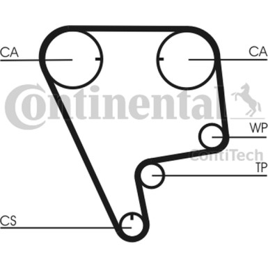 Zahnrimsatz | CT773K1