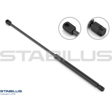 Gasfeder, Hinten L=505 430N | LANCIA Delta 09/79-10/93 | 361119