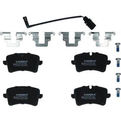 KAMOKA Bremsbelagsatz, Scheibenbremse JQ101299