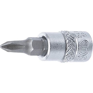 BGS Bit-Einsatz | Antrieb Innenvierkant 6,3 mm (1/4"""") | Kreuzschlitz PH1 | 2487