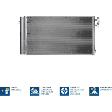 Kondensator PKW BMW 3ER E90/91 DIESEL FIRST FIT 94873