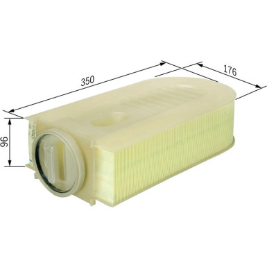 Luftfilter | MERCEDES C,E-Klasse | F 026 400 133