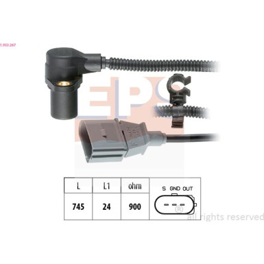 Impulsgeber, Kurbelwelle Made in Italy - OE Equivalent 1.953.267