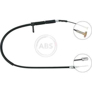 A.B.S. Handbremsseil Seilzug Festellbremse K13238