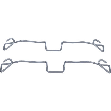 391-1633 Montagesatz f.Bremsklötze | AUDI A6 01 | 109-1633