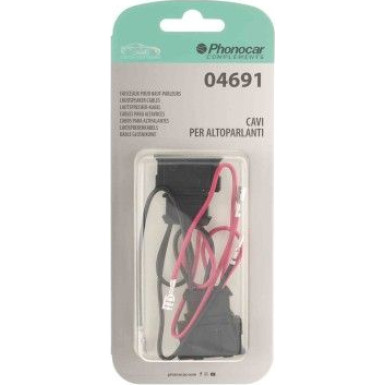 Phonocar 2x Kabel für Lautsprecher | 04691