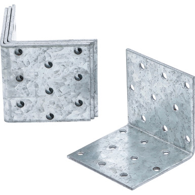 BGS Winkelverbinder 60 x 60 x 60 mm 4-tlg BGS Do it yourself 80938