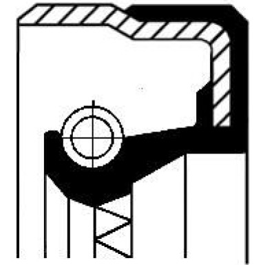 01033977B Wellendichtring, Differential