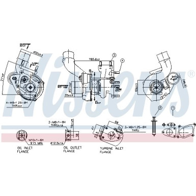Nissens Turbo | NISSAN Interstar,OPEL,RENAULT 02 | 93020 Nissens Turbo | NISSAN Interstar,OPEL,RENAULT 02 | 93020