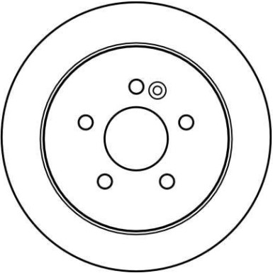 Bremsscheibe Db T. W163 98-05 | DF4195