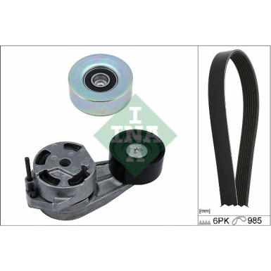 INA Keilrippenriemensatz 529 0482 11