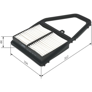 Luftfilter | HONDA Civic | 1987429176