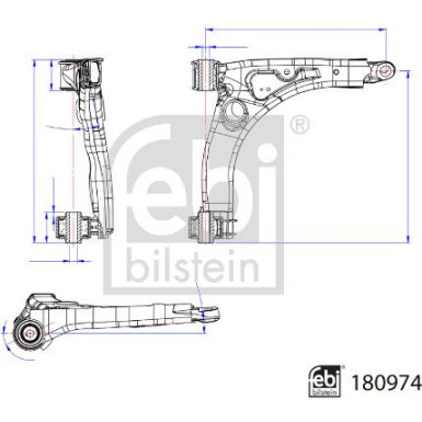 Querlenker VA re VW Crafter,MAN TGE 16 180974 Querlenker VA re VW Crafter,MAN TGE 16 180974