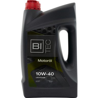 BiTec Motoröl 10W-40 Leichtlauf | 5 Liter Kunststoff Kanister | 31345,548