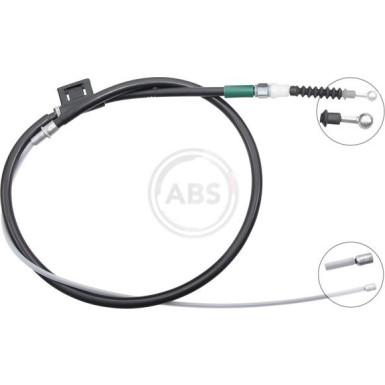 A.B.S. Handbremsseil Seilzug Festellbremse A.B.S. Handbremsseil Seilzug Festellbremse