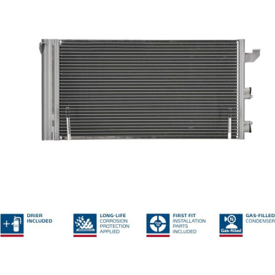 Kondensator PKW FIAT PANDA 03 FIRST FIT 940173