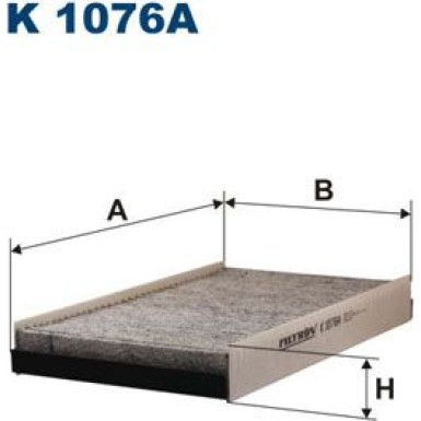 FILTRON Filter, Innenraumluft | K 1076A