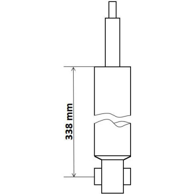 KYB Federungsdämpfer | 344459