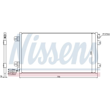 Kondensator PKW OPEL Movano,Interstar,Master dCi 10.03 FIRST FIT 94659