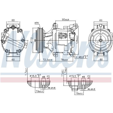 Kompressor PKW | Toyota Yaris 99 | 890079